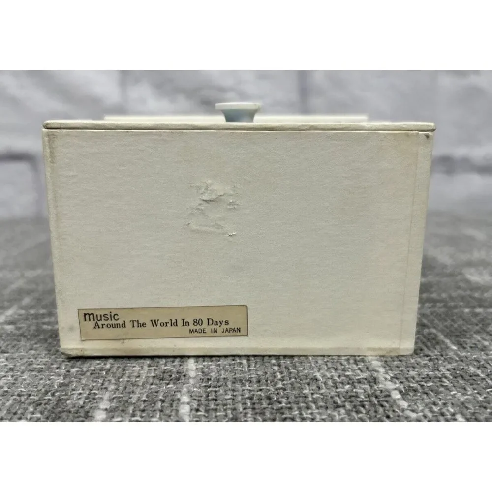 Windmill Music‎ Jewelry Box Japan Vintage Drawers Needs Repair Does Not Wind Up